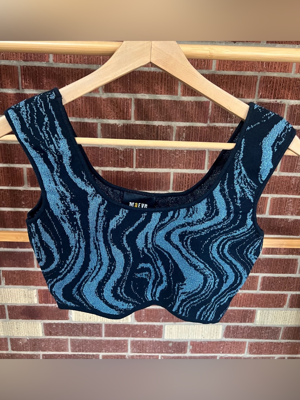 Maeve funky crop top